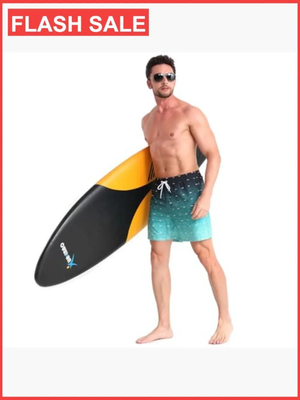 Men's Swim Trunks with Compression Liner Quick Dry 5.5